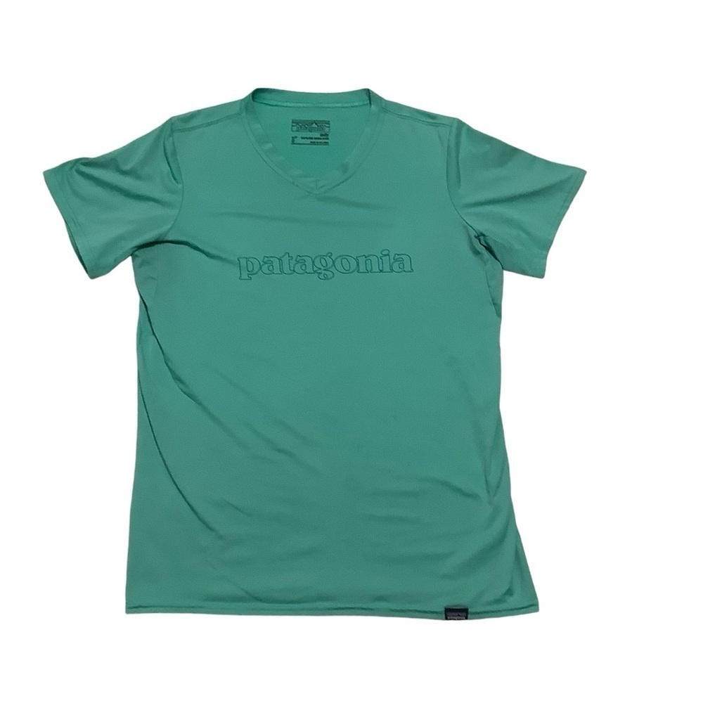 Patagonia Worn Wear Capilene Base Layer V-neck Sz Small